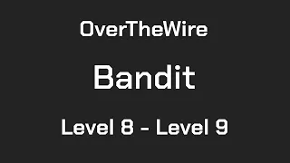 OverTheWire Bandit Level 8 - Level 9
