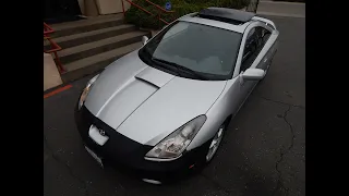 2000 Toyota Celica GTS overview and walk around video review!