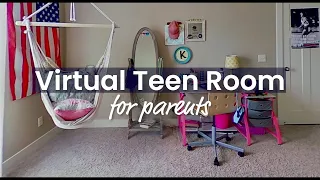 Virtual Teen Room: What is hiding in plain sight? Take the tour to learn more and help your teen!