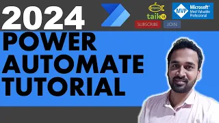 Learn Power Automate in 2024 by taik18 || Power Automate Tutorial step by step