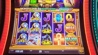 Egyptian Riches did we get the Mega? @RenoLowRoller #slots #gaming #foryou #casino  #renolowroller
