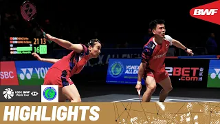 Top seeds Zheng/Huang put Christiansen/Bøje to the test