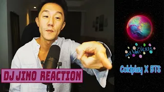 DJ REACTION to KPOP - COLDPLAY x BTS MY UNIVERSE