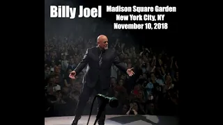 Billy Joel - Madison Square Garden, New York City, NY (November 10, 2018)