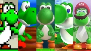 Evolution of Yoshi in Super Mario Games