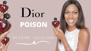 MY DIOR POISON COLLECTION & REVIEW *DETAILED* | HYPNOTIC POISON & POISON GIRL RANGE | Charlene Ford