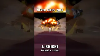never mess with a knight holding a pistol #guardiantales #guardiantalesWorld17