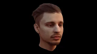 Creating my own face in Blender (using FaceBuilder addon)