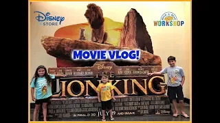 THE LION KING MOVIE VLOG! Disney Store Toy Hunt! Build A Bear Simba Nala Timon & Puumba!