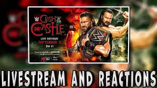 WWE CLASH AT THE CASTLE (LIVESTREAM AND REACTION)