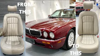 Jaguar XJ8 - Restoring Leather, Paint Correction and Ceramic Coating