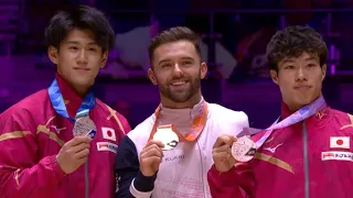 🔝 Top 3 📊 D score Men's FLOOR Finals  | World Gymnastics Championships 2022