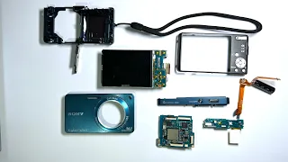 Sony Cyber shot dsc w350 disassembly