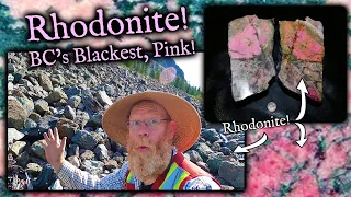 Gemstone Hunting on my NEW! Rhodonite Claim!