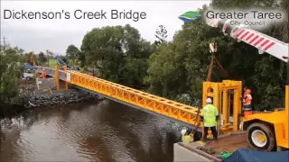 The Replacement of Dickenson's Creek Bridge