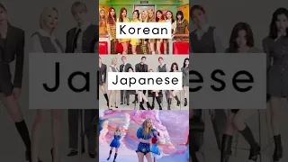 Twice I can’t stop me | Korean vs Japanese vs English #twice