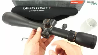 Sightron SIII 8-32x56 LR TDT rifle scope review