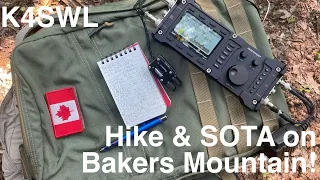 A Brilliant QRP SOTA Day with the Discovery TX-500 on Bakers Mountain!