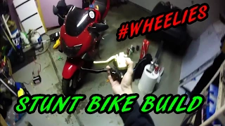 Drunk Stunt Bike Build Stunt Clutch And Rear Hand Brake Build Series