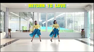Return To Love - Line Dance || Intermediate Level || Choreo:Gary O'Reilly (IRE)
