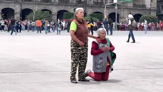 Así nos agarró el sismo en el Zócalo de la CDMX