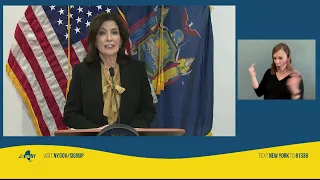 Governor Hochul Addresses Columbia University Protests