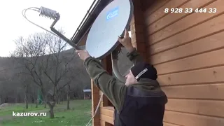 Спутниковый интернет своими руками