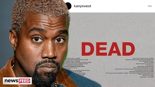 Kanye West Sparks Concern Over Bizarre Poem About Being Dead?!