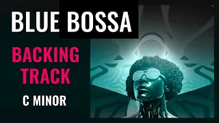 "BLUE BOSSA" Backing Track (Funk) | C minor