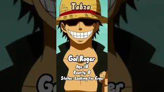 GOL D. ROGER GLOW UP | One Piece Edit