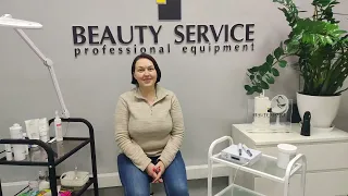 Практичне відпрацювання мікрострумової методики на апараті мод. 117 Beauty Service. ВІДГУК.