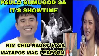 PAULO AVELINO SUMUGOD SA IT'S SHOWTIME!! (KIM CHIU NAGKA PASA MATAPOS MAG PERFORM)?!