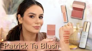 PATRICK TA BLUSH : She's Blushing + NEW LIPGLOSS || Hourglass Vanish Primer - Best New Primer?!