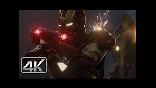 Iron-Man & Warmachine Vs Drones Hammer LATINO (Ultra-HD) Iron Man 2