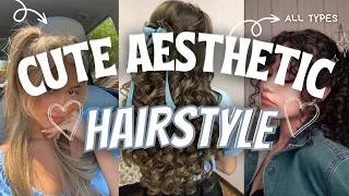 20+ Cute aesthetic hairstyles ✨🦋| back to school 🫐| urbigsis 🐬