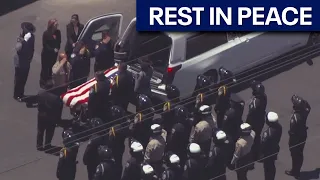 Procession held for fallen Gila River officer