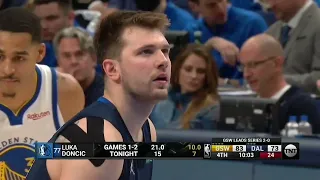 LUKA DONCIC vs GSW 40 PTS       WCF GAME 3        5.22.22