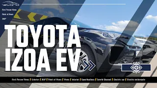 Электромобиль Toyota IZOA EV (C-HR)  - салон электромобиля от первого лица ⚡️ (реальный звук)