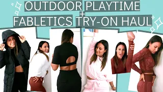 Outdoor Playtime + Fall Fabletics Try On Haul