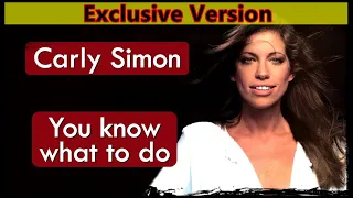 Carly Simon - You Know What To Do (Freestyle Remix) JJota Deejay