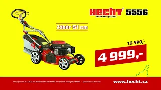 HECHT 5556 - motorová sekačka s pojezdem