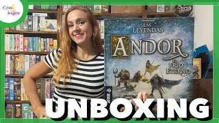 Unboxing LAS LEYENDAS DE ANDOR - EL FRÍO ETERNO (Devir)