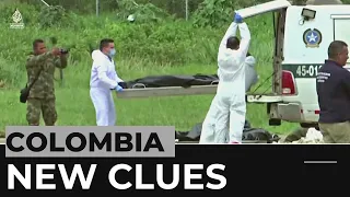 Colombia plane crash: New clues in search for missing children