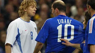 Russian Coach Karpin's fight with Zidane