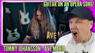 TOMMY JOHANSSON | Ave Maria ( Metal Cover ) [ Reaction ] | UK 🇬🇧