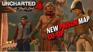 Uncharted 4 Survival Co-Op | NEW PRISON MAP (Hard)