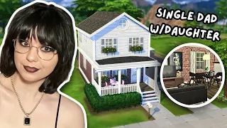 I built a home for a single dad | The Sims 4 Speed Build