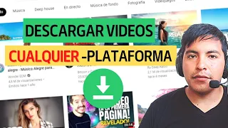 Cómo DESCARGAR VIDEOS de Cualquier Plataforma, Facil y Rápido 2022