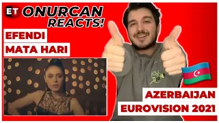 REACTION: Efendi - Mata Hari (Eurovision 2021 🇦🇿 Azerbaijan)