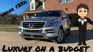 Budget Luxury SUV, 2014 Mercedes ML-350 4matic